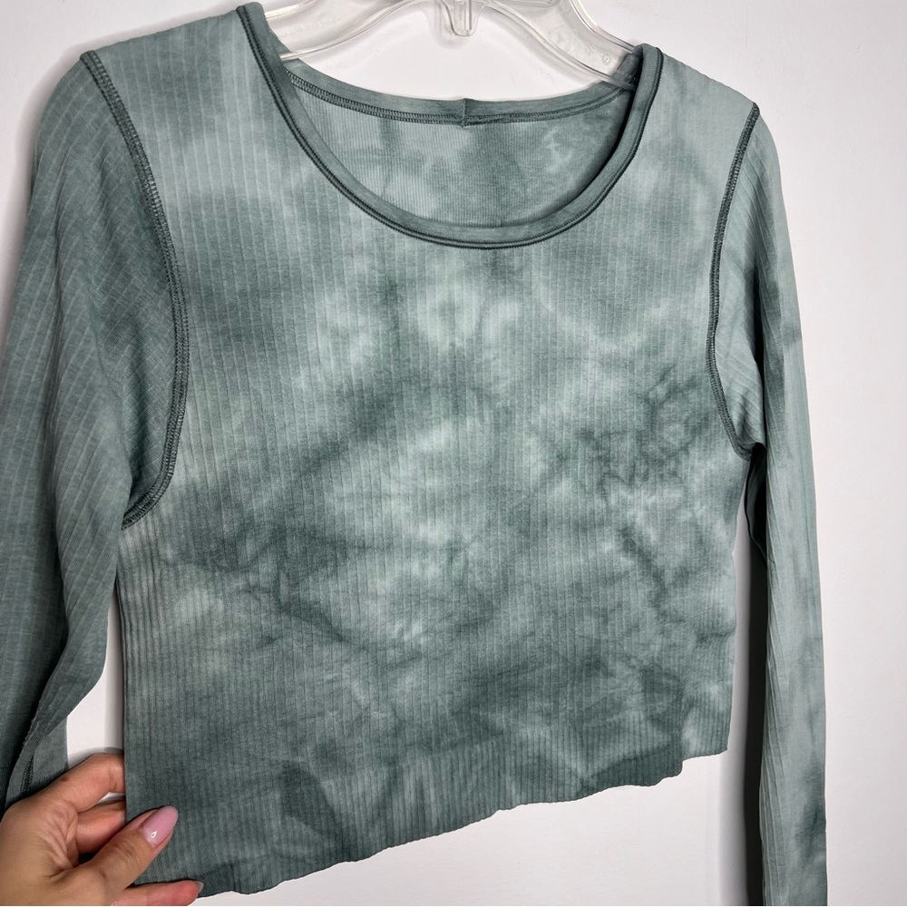 Lululemon Ebb to Street Long Sleeve Shirt *Marble Dye C11 - Picture 3 of 7